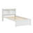 Twin Bed with Trundle and Bookcase Headboard-2052016326