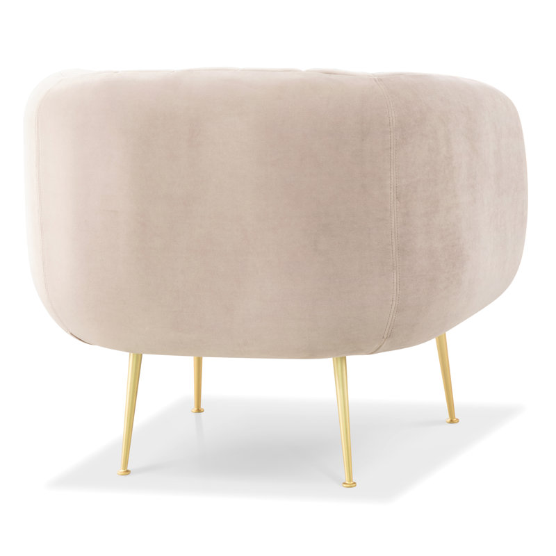 Metro Barrel Chair, Rosa Pink 