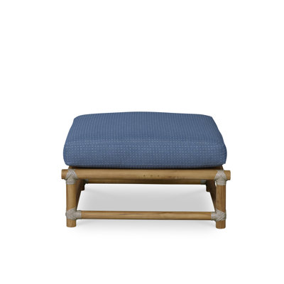 Ramsey Rectangle Outdoor Teak Ottoman Patio Ottoman