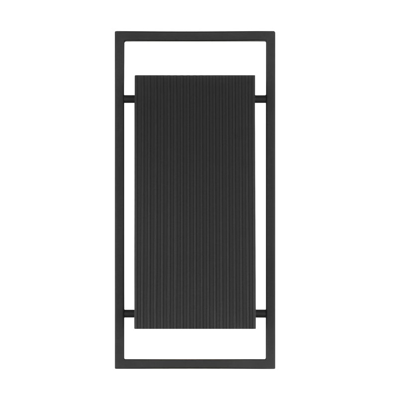 Steel Wall Light, 16.75" H x 8" W x 5" D