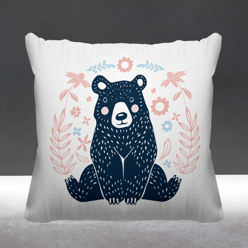 Coussin décoratif Feld, L 17 po x H 17 po, Rose