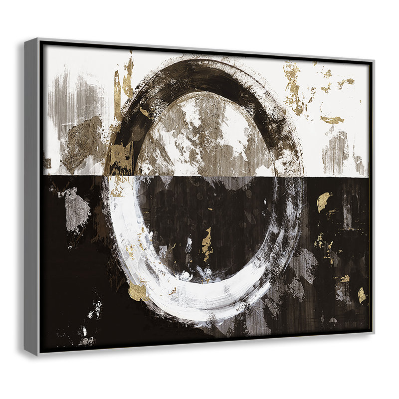 Evoke II Print by Tom Reeves, Silver, 12.5" H x 15.5" W
