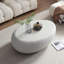 Modern Oval Rock Design Coffee Table