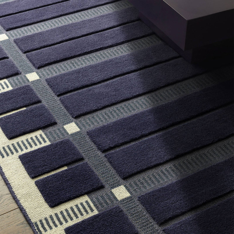 Cati Rectangle Wool Hand Tufted Dhurrie, Rectangle 200 x 290cm