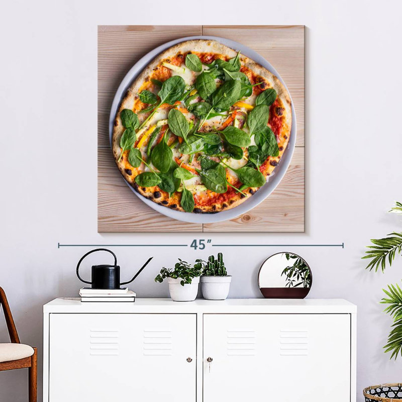 Yarlin, pizza aux épinards
