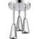 Universal Showering Components Pendant 2 GPM Shower Head with H20kinetic Technology