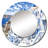 Greek Santorini Odyssey I - Greece Decorative Mirror, Country Large Round Wall Mirror, Printed Metal Art-99621143