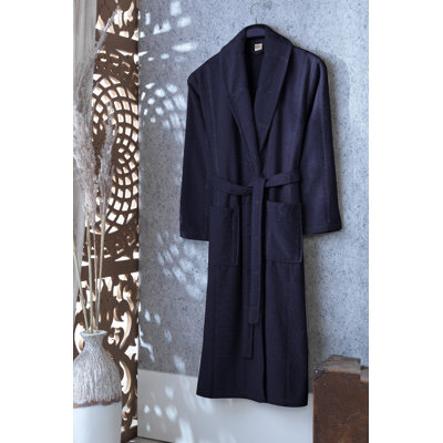 Peignoir mi-mollet 100% coton Boey