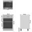 Drawer Base Cabinet 50X46x81.5 Cm-426006448