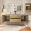 Meuble-lavabo double 59 po avec plateau en résine Scheuerman-1608361642