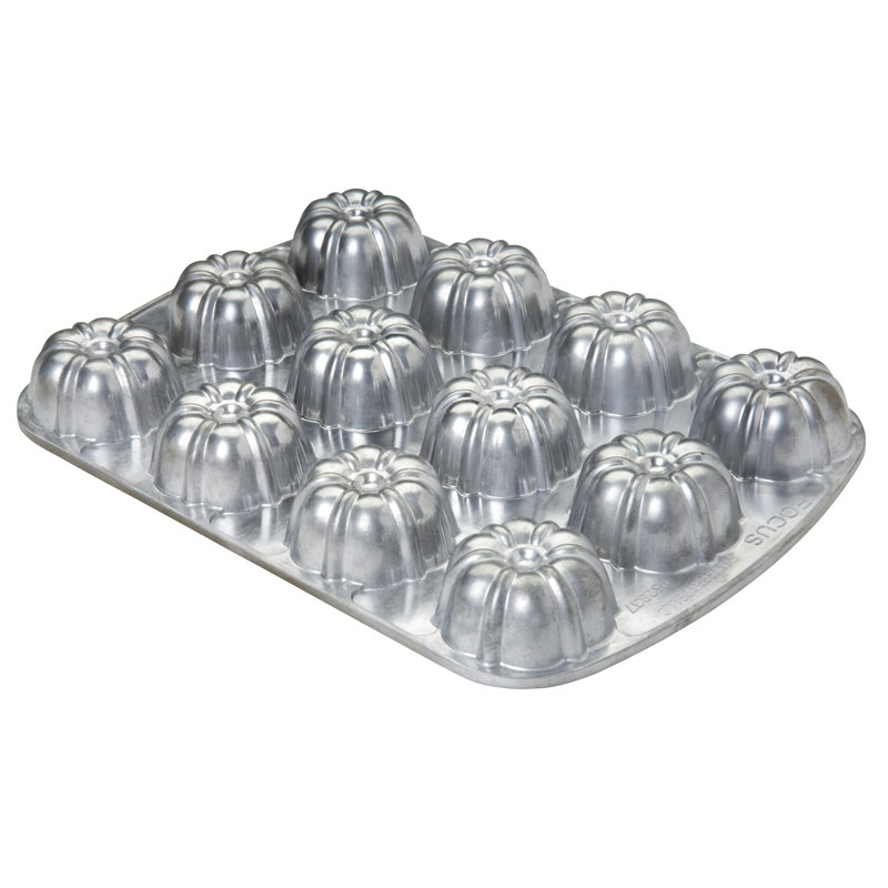 Poêle à muffins cannelé 12 tasses focus foodservice