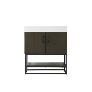 Meuble-lavabo simple 30 po