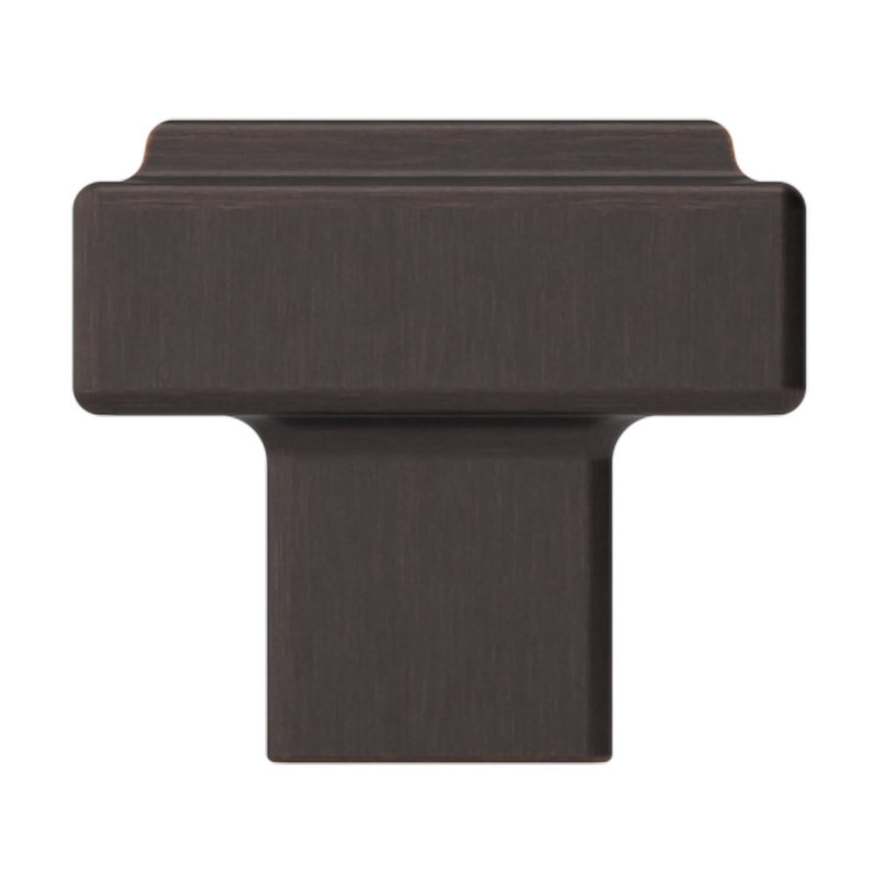 4425 Rectangle Raised Knob, Venetian Bronze