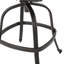 Tabouret pivotant en fonte d'aluminium
