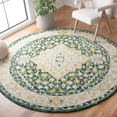 Hand Tufted Wool Southwestern Rug