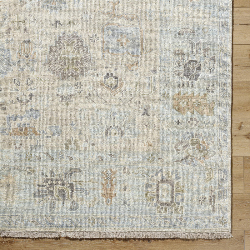 Rectangle Antalya Wool Area Rug, Rectangle 10' x 14'