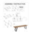 Table de salle à manger Emmeline-30911409
