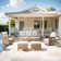 Ashawn Wicker Outdoor Swivel Rocker Chair with Cushions
