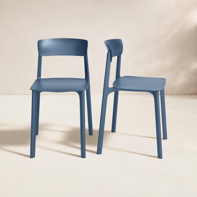 Vowa Stacking Patio Dining Side Chair