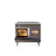 Cuisinière à induction 40 pouces avec 6 éléments à induction ILVE Nostalgie II Series (porte en verre)-1695305315