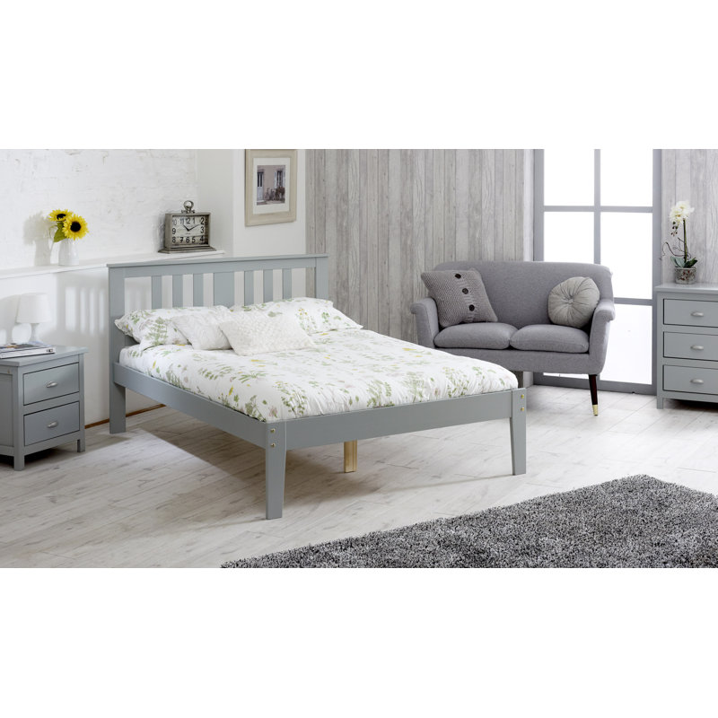 Pine Wooden Osprey Bed Frame, Double (4'6)
