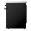 Cuisinière à induction 30 pouces avec 4 éléments à induction en noir brillant (garniture brunie) Majestic III Series-124828799-124828798