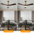 Huybert 48'' Ceiling Fan with LED Lights