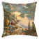 Thomas Kinkade Lakeside Splendor Indoor Decorative Pillow