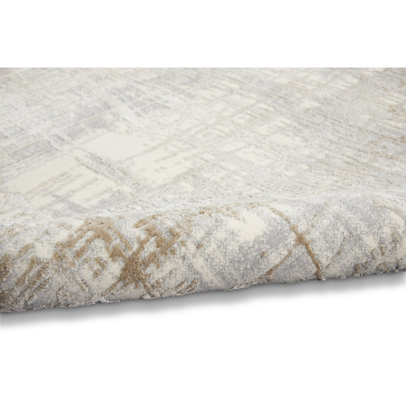 Rush Abstract Area Rug, Runner 69cm x 221cm