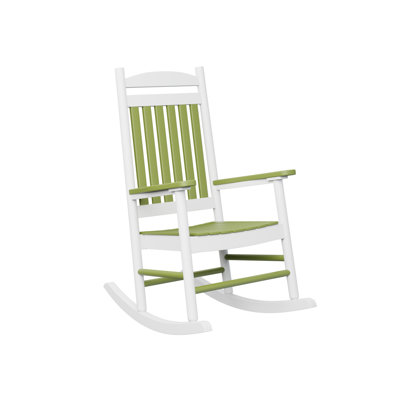 Casual Back Outdoor Rocker Chair