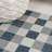 Drora Traditional Geometric Bold Gingham Navy/Cream Indoor/Outdoor Rug-2116368056