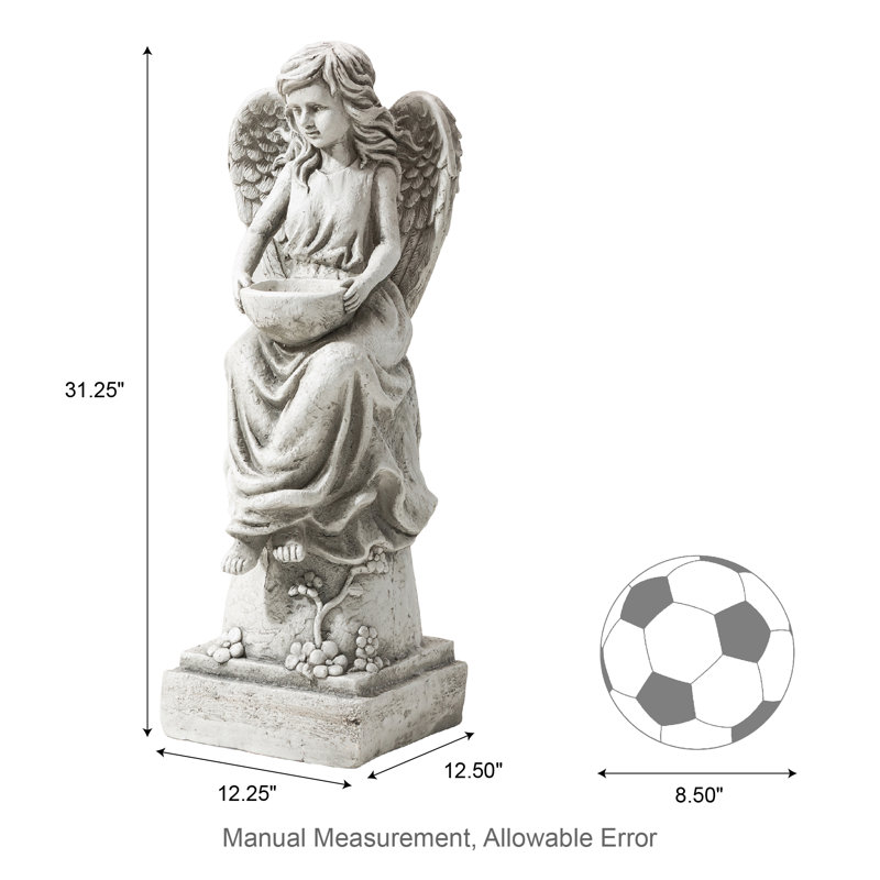 Isenhour Angels & Cherubs MGO Garden Statue