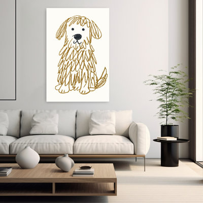 Contemporary Art Contemporary Wall Art 1 Piece Wrapped Canvas Wall Art