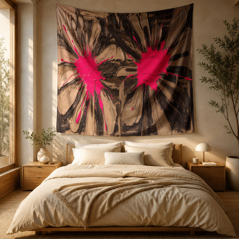 Tapisserie murale Neo Expressionism 75, 88 po x 104 po