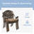 Afat 8 - Person Patio Dining Set with Rectangular Table , Cushions Included-982923339