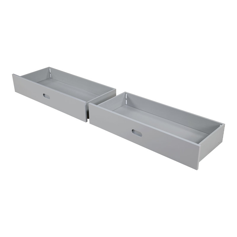 Jullianna Twin/Full Bunk Bed, Gray