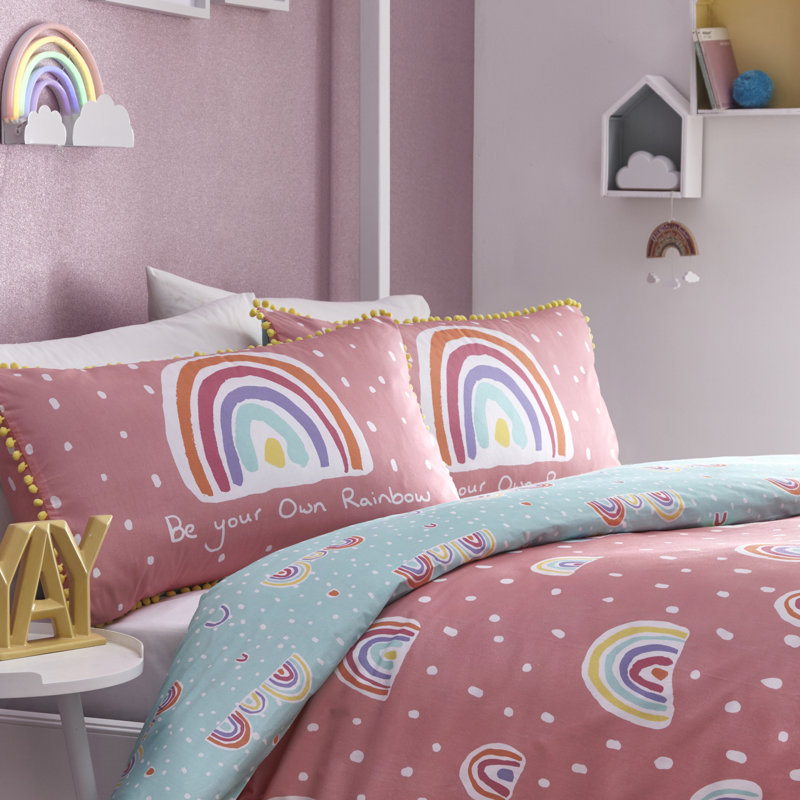 Cotton No Pattern Duvet Cover Set with Pillowcases, Double Duvet Cover + 2 Standard Pillowcases