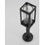 Dark Grey Metal Bollard Light