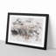 Three Zebras in the Wild Watercolour - Picture Frame Graphic Art Print-56740310-56740318