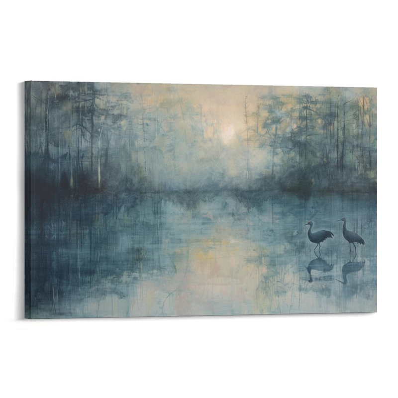 Art mural encadré 16 "x 24" avec cadre en bois, prêt à être accroché, 16×24inch