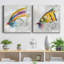 «Fly Hook III», ensemble de 2 reproductions d'art sur toiles tendues-2144512799