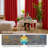 Andrijana Blackout Curtain Pair-1504291663-1504291649