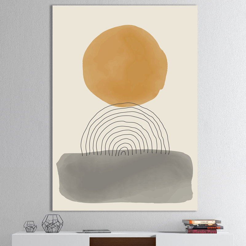 «Minimal Geometric Compostions of Elementary Forms XXXI», reproduction sur toile tendue, H 40 po x l 30 po x P 1,5 po