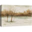 «Winter Trees Lake», reproduction d'art numérique sur toile encadrée-961479172-961479168