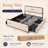 Henos Upholstered Metal Platform Storage Bed-1996023992-1996023998