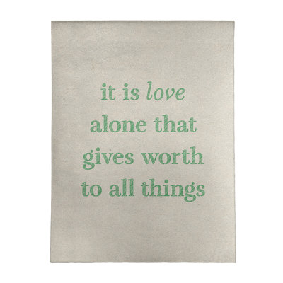 Quotes Chenille Indoor Rug