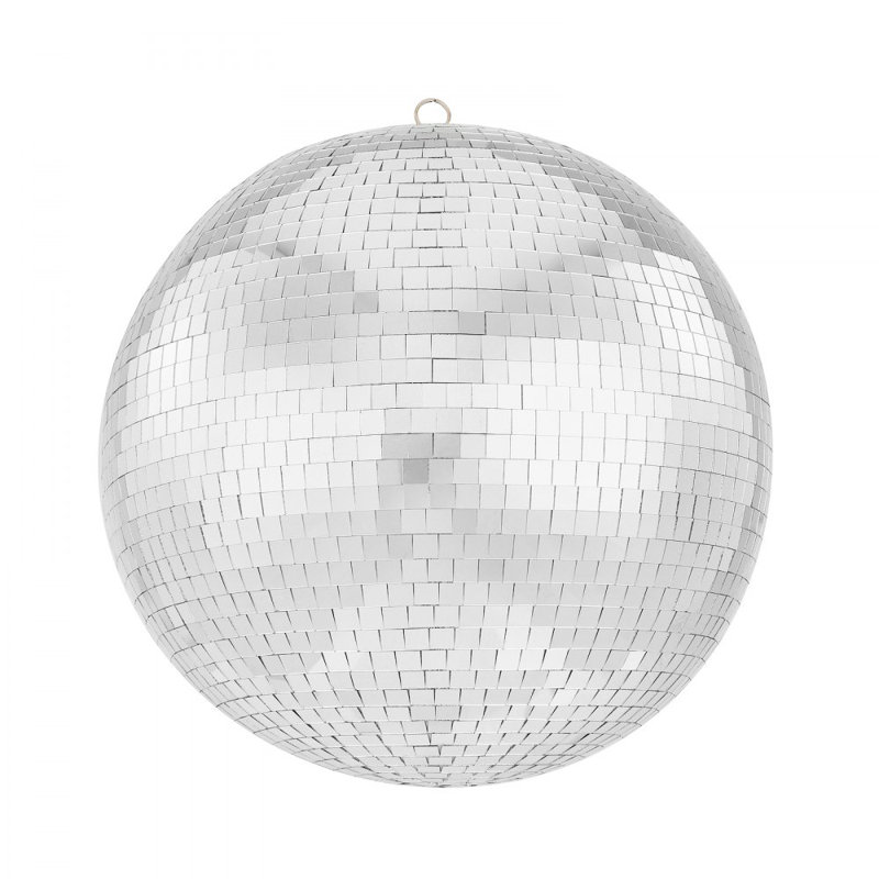 Mirror Disco Ball, 30.5cm H x 30.5cm W x 30.5cm D