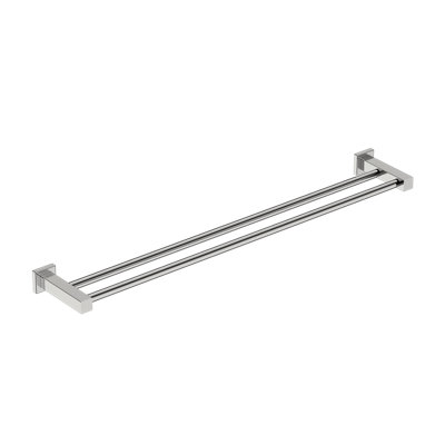 2 Double Wall Mounted Towel Bar