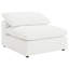 Canapé modulaire Allias 6 pièces, boucle blanche ivoire, 2 coussins Allias-116525340