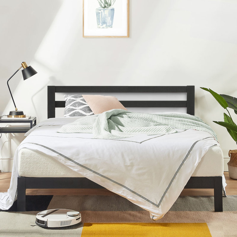 Modernista Classic Heavy Duty 10" Metal Platform Bed, King